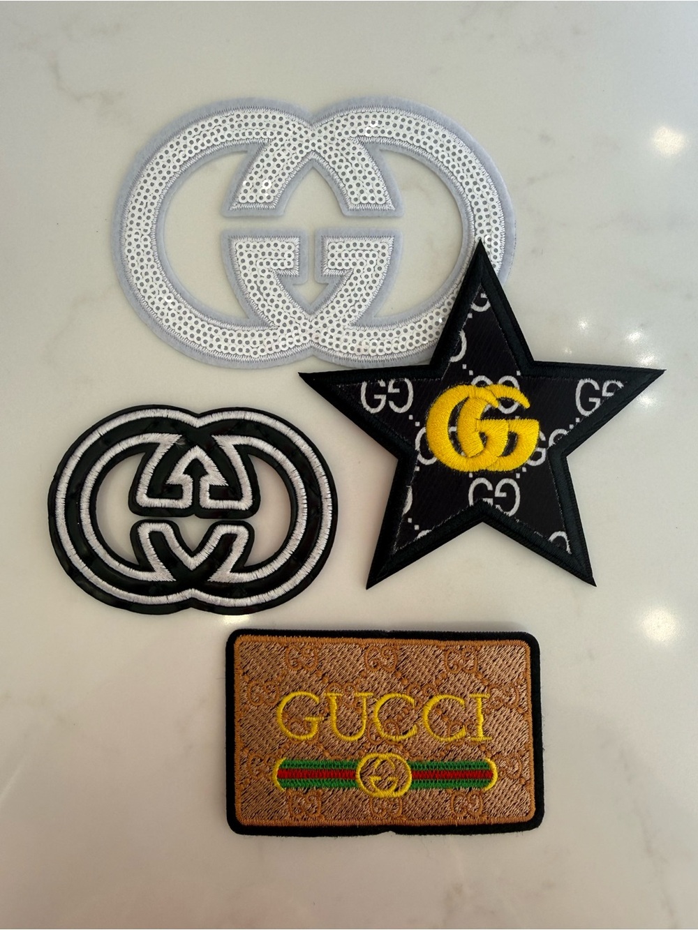 Fun & Flirty Hand Crafted Multicolor Iron on  Patch Set